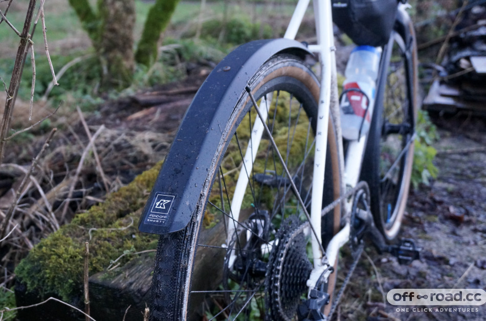 Kinesis Fend Off Shorty gravel mudguard review off road.cc